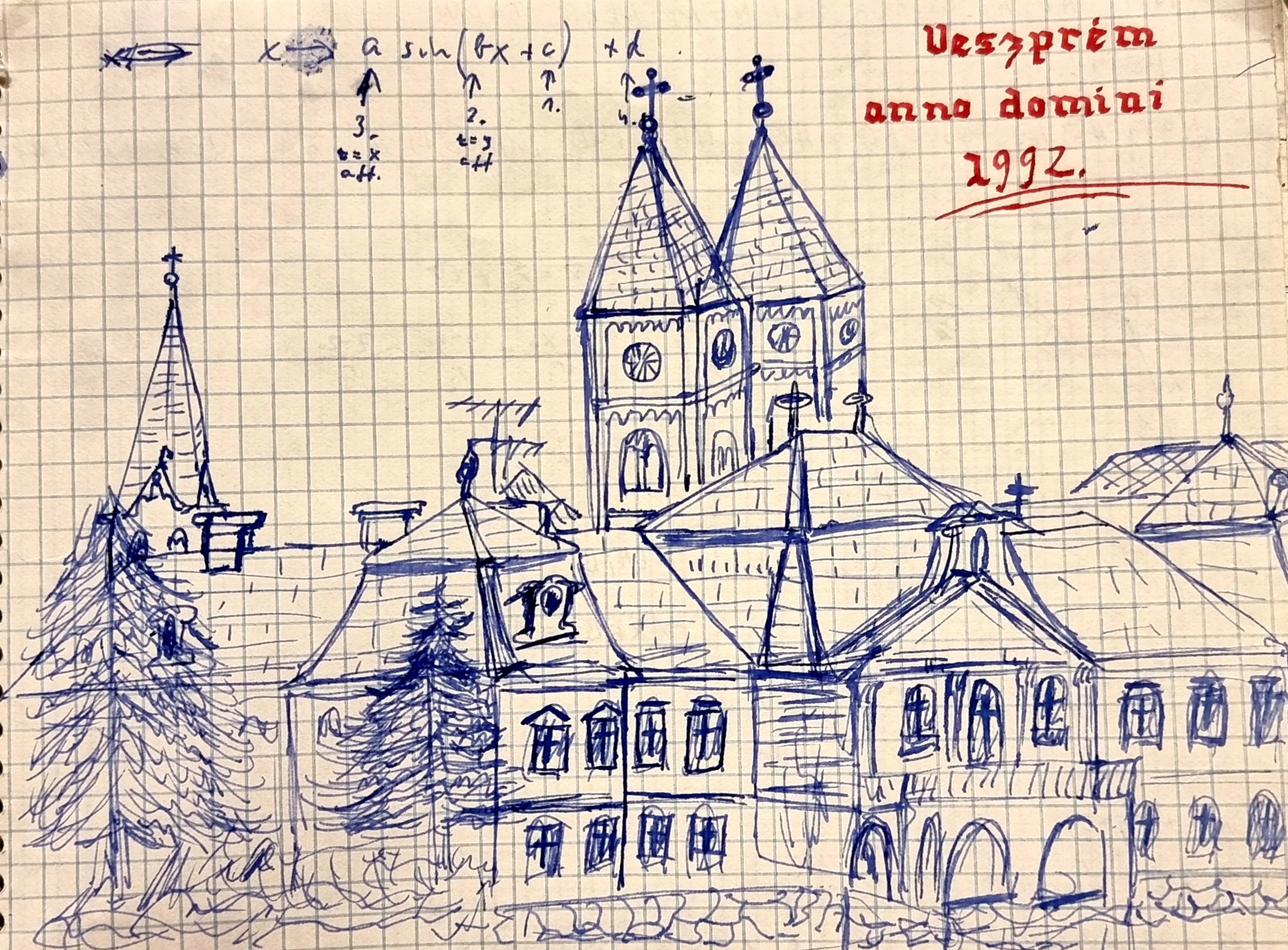 Veszprém rajz